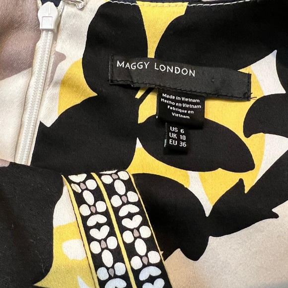 MAGGY LONDON DRESS. Size 6 NWT - Picture 3 of 8
